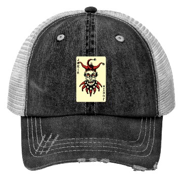 Discover Joker Card Trucker Hats
