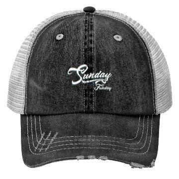 Discover Sunday Funday Trucker Hats