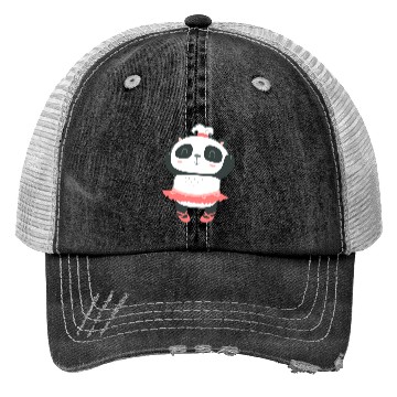 Discover Sweet Panda Family Girl 16 Trucker Hats