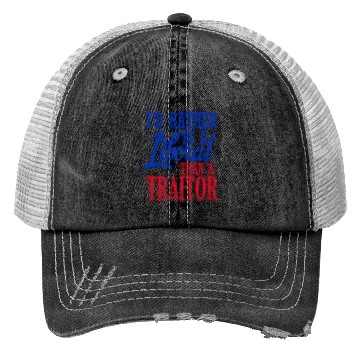 Discover Rather Be A Liberal Trucker Hats