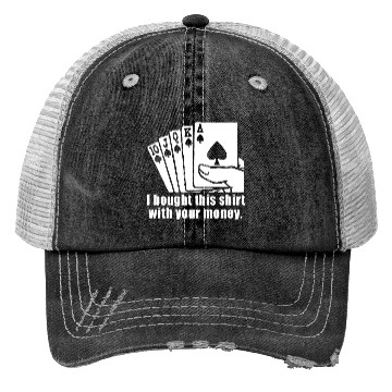 Discover Funny Poker Casino Las Vegas Poker Night Bought Th Trucker Hats