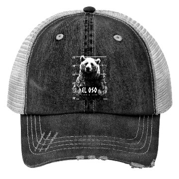 Discover Animal Print - El Oso Trucker Hats