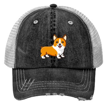 Discover Corgi Trucker Hats