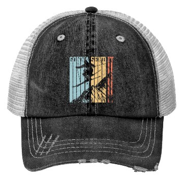 Discover Gonna Send It - Ski Vintage Gift Trucker Hats