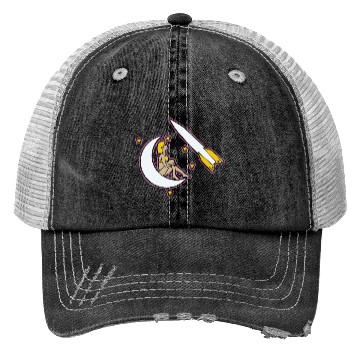 Discover V2 Rocket Vergeltungswaffe Space WW2 Technology Trucker Hats