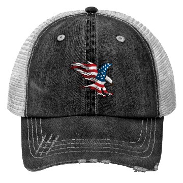 Discover Patriotic American Eagle Trucker Hats