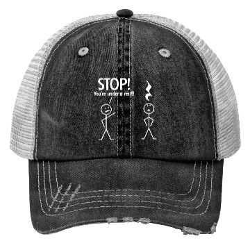 Discover Stop You re Under A Rest Funny Novelty Music Band Trucker Hats