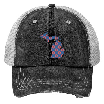 Discover Phish Fishman Donut Michigan Phanart Trucker Hats