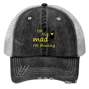 Discover I'm Not Mad I'm Thinking Cute Angry Bird Trucker Hats