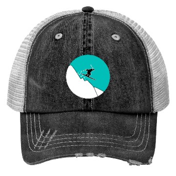 Discover Skiing mountains - gift Trucker Hats