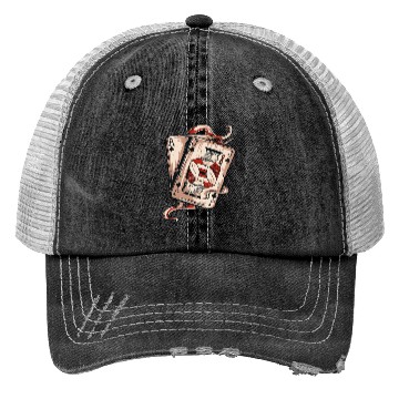 Discover Blackjack Gift Playing Cards Casino Gambling Gift Trucker Hats
