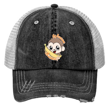 Discover Monkeys Banana Trucker Hats