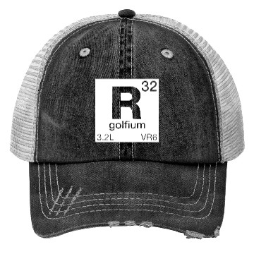 Discover R32 Periodic Table Mk4 Mk5 GTI Golf Trucker Hats