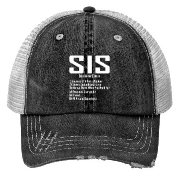 Discover sister Noun Definition all around superhero Trucker Hats