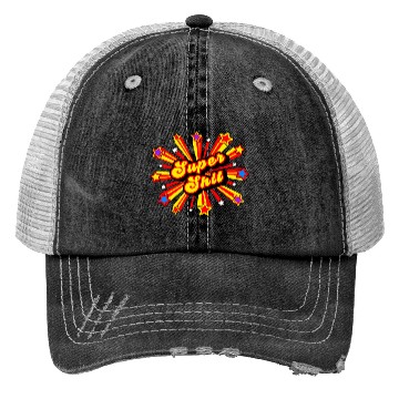 Discover Super Shit Trucker Hats