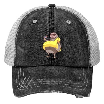 Discover Summer Sloth Trucker Hats