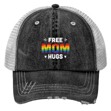 Discover Free Mom Hugs Trucker Hats