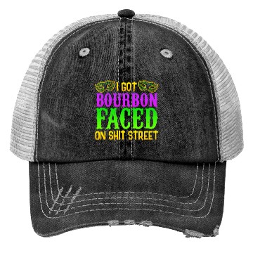Discover New Orleans Drinking Trucker Hats, Funny Shit Faced On Bo