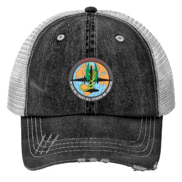 Discover U-2 Dragon Lady patch Trucker Hats