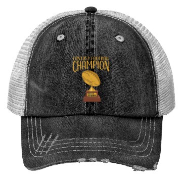 Discover Fantasy football champion Trucker Hats