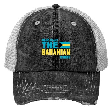 Discover Keep Calm Bahamas Design / Gift Trucker Hats