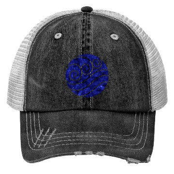 Discover Avatar: The Last Airbender - Water Symbol Trucker Hats
