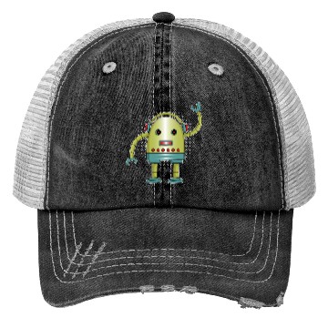 Discover Robot - arms Trucker Hats