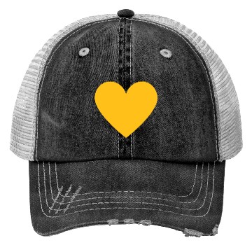 Discover yellow heart song Trucker Hats