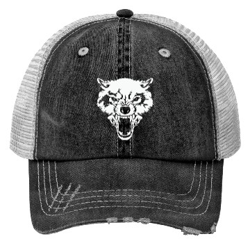 Discover Wolf Bad Wolf Alpha Wolf Trucker Hats