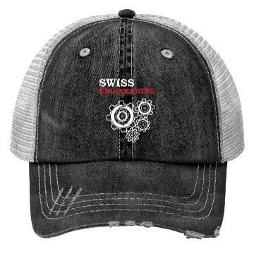 Discover Swiss Engineering Quality Trucker Hats