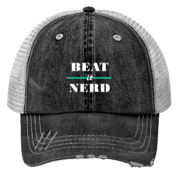 Discover Beat It Nerd 2 Trucker Hats