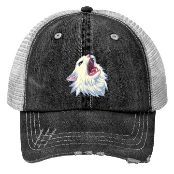 Discover 8 bit Screamin Thurston the Cat meme 2 Trucker Hats