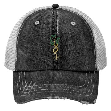 Discover DNA Tree Life Earth Genetics Biology Science Trucker Hats