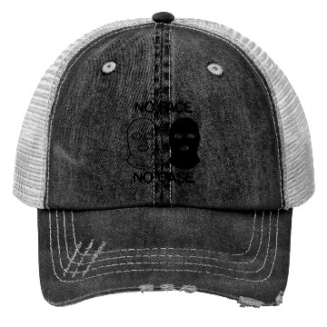Discover no face no case Trucker Hats