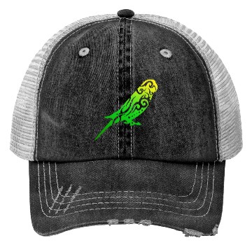 Discover T Tattoo Budgie Bird Gift Idea Trucker Hats