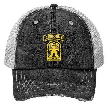 Discover Geronimo 509th Airborne Parachute Infantry US Army Trucker Hats
