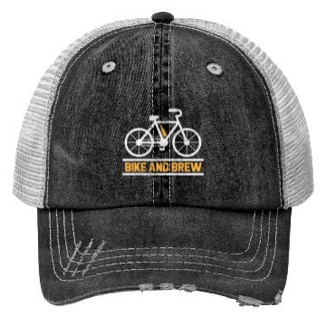 Discover Cycling Bike And Brew Trucker Hats