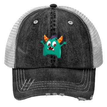 Discover happy angry surprises BARON Trucker Hats