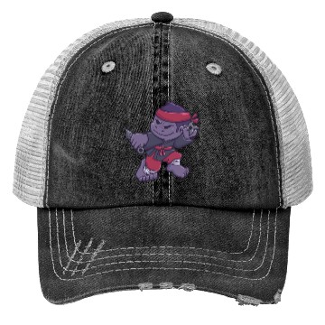Discover Gorilla Monkey Ninja Samurai gift Trucker Hats