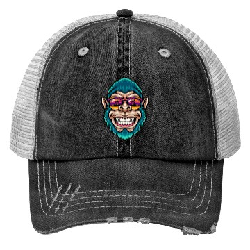 Discover Cool Monkey Trucker Hats