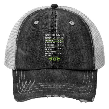 Discover Car Mechanic Gift Trucker Hats
