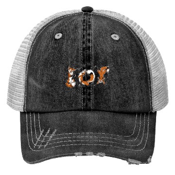 Discover YOGA Foxes Trucker Hats