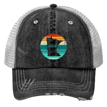 Discover Unique Vintage Retro Style Home State Minnesota - Trucker Hats