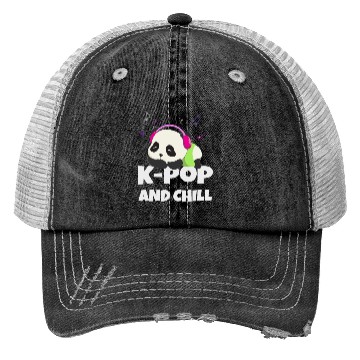 Discover K-POP and chill. Black #2 Trucker Hats