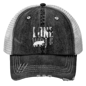 Discover Lone Wolf Gift Trucker Hats