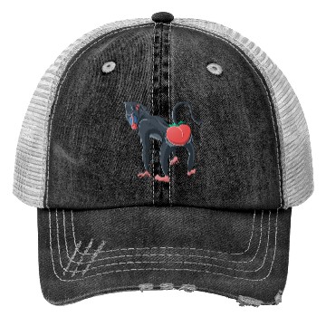 Discover Le Baboon's Peach Trucker Hats