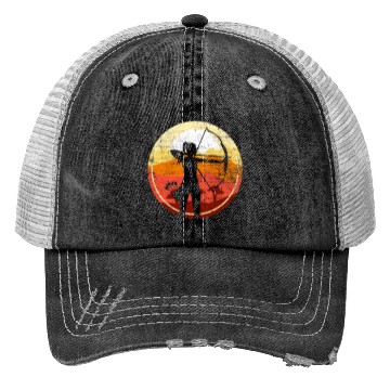 Discover Archery Retro Trucker Hats