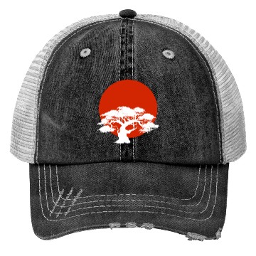 Discover Miyagi-do Karate Bonsai Tree Martial Arts Japanese Trucker Hats