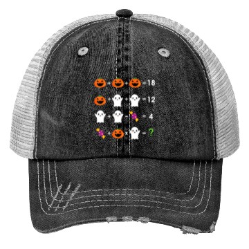 Discover Order of Operations Halloween Quiz Math Teacher Trucker Hats