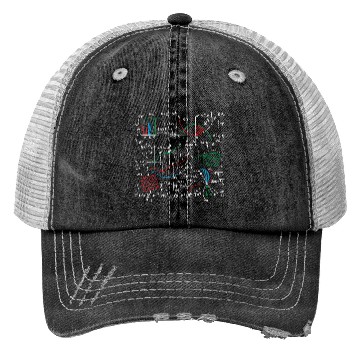 Discover Mathematical Equations Math Lover Trucker Hats